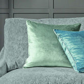 Laura Ashley Nigella Grey Green Cushion